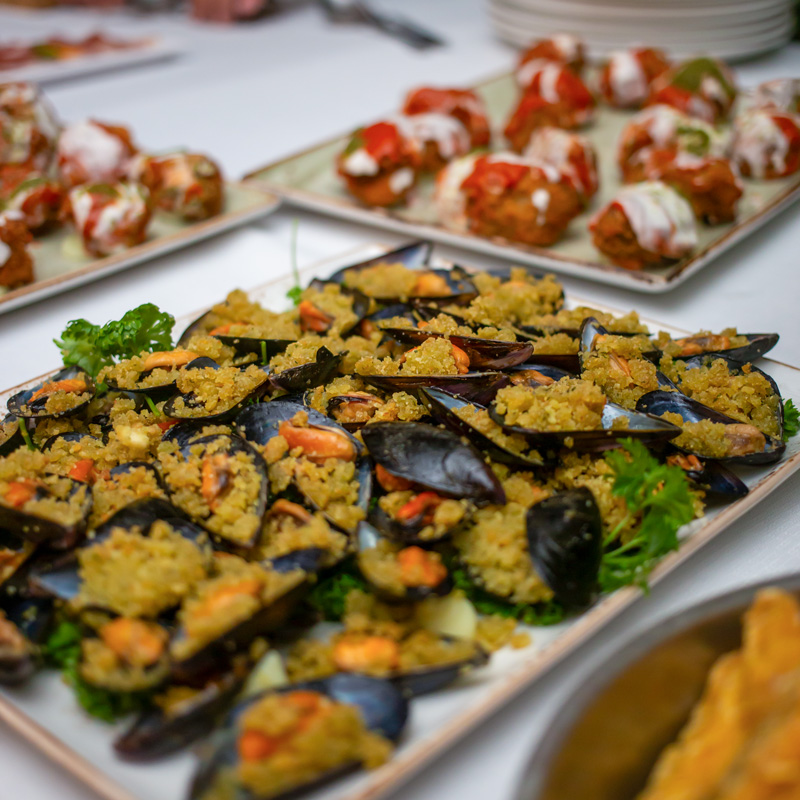 Cozze gratinate