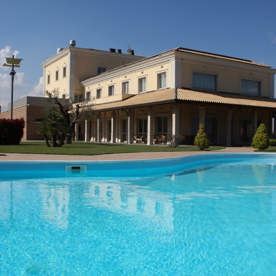 Esterno di Villa Calvo