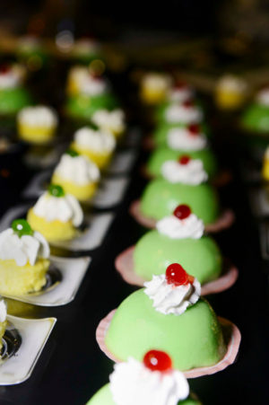 banchetto di nozze dolci