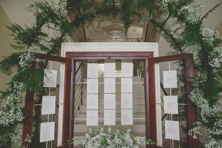 tableau de mariage