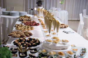 buffet di benvenuto