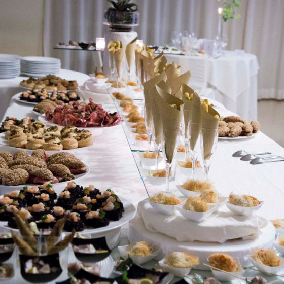 buffet di benvenuto