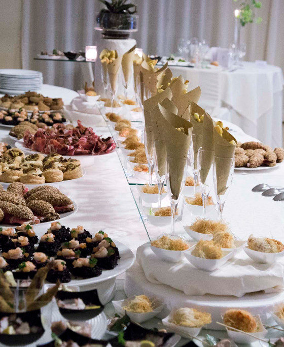 buffet di benvenuto