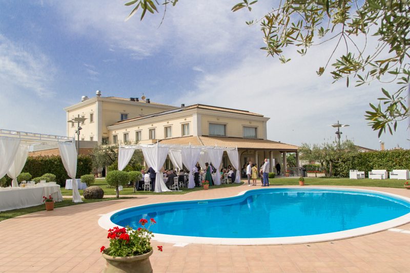 Esterno di Villa Calvo