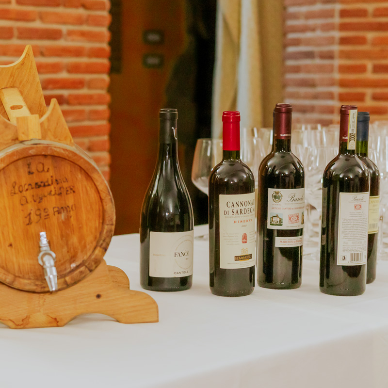 Bottiglie di vino