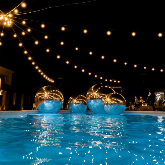Il diciottesimo a tema disco a Villa Calvo