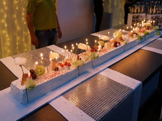 Long cake