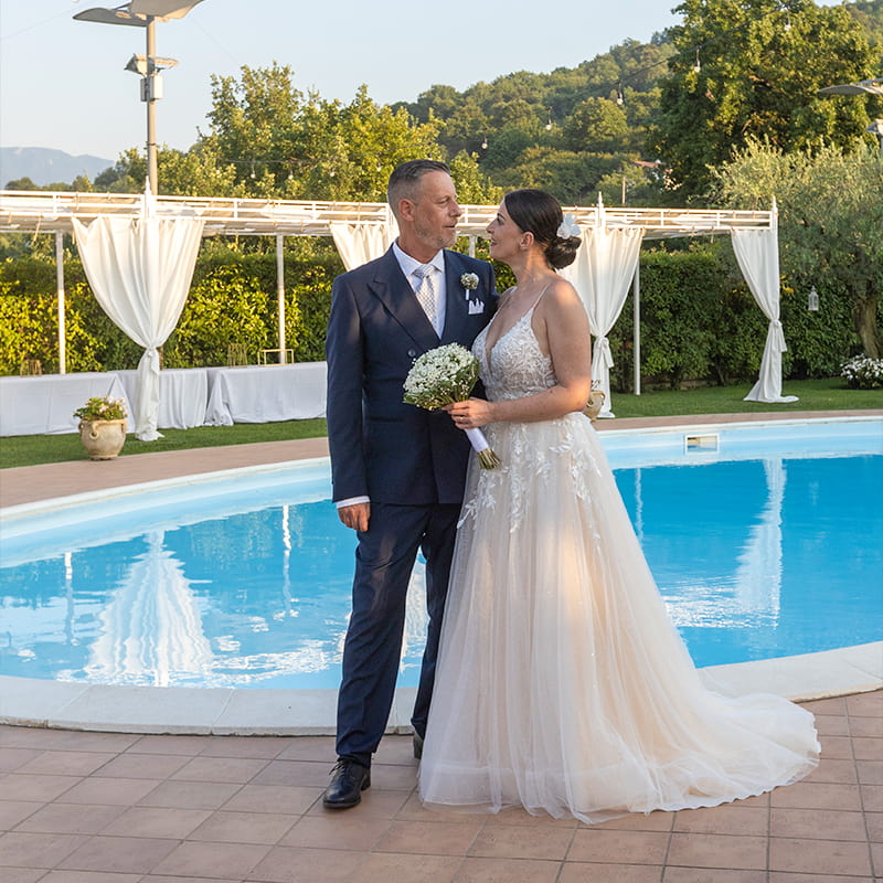 Sposi a Villa Calvo