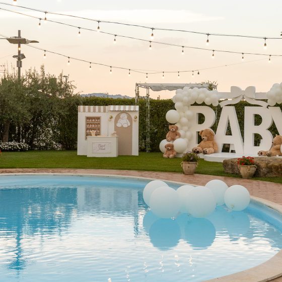Baby shower a Villa Calvo